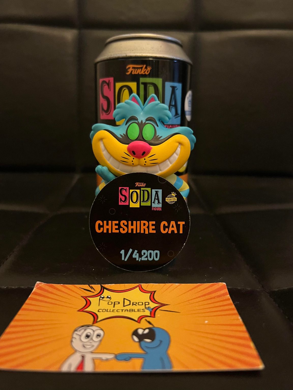 Cheshire Cat Blacklight Common Soda! - Pop Drop Collectables - Your ...