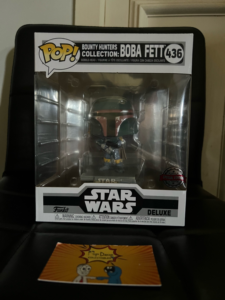 Boba Fett Deluxe Funko Pop - Pop Drop Collectables - Your Premier Hobby ...