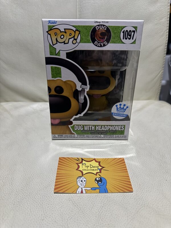 Dug with headset pop vinyl figure #1097