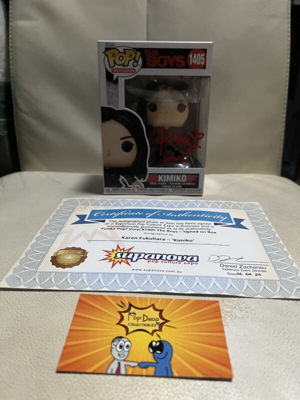 Kimko Funko Pop signed Pop!