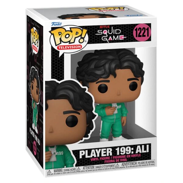 Player 199 #1221 Ali Pop vinyl figure Squid Game Pop vinyl figure