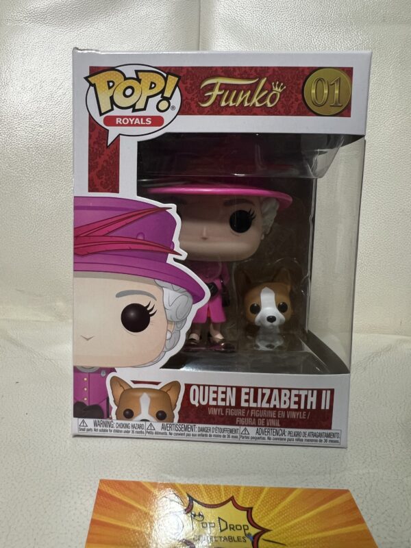 Queen Elizabeth II (with corgi) pop!