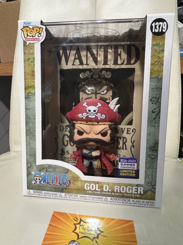 Gold.D.Roger Funko Wanted Poster pop