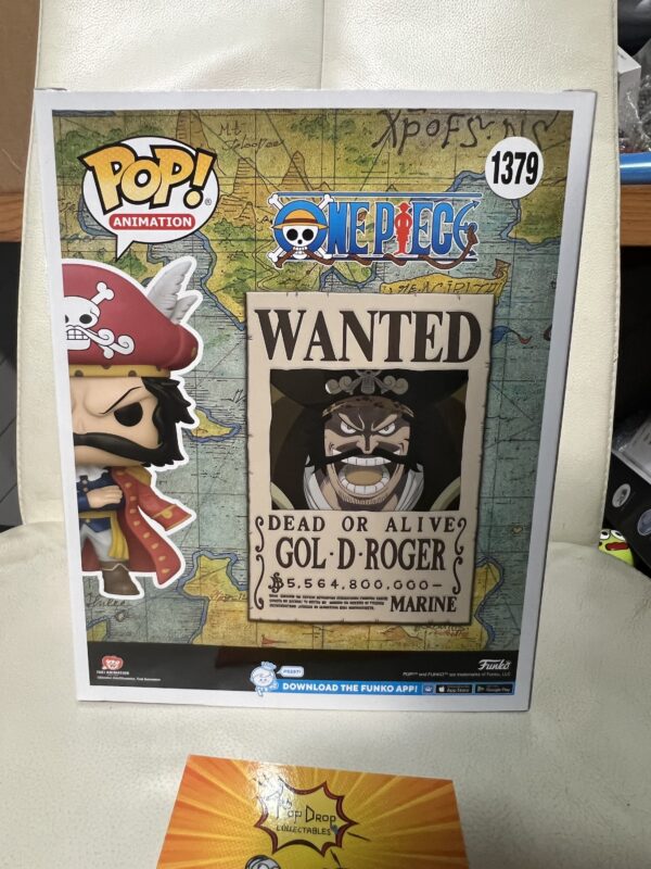 Gold.D.Roger Funko Wanted Poster pop - Image 2