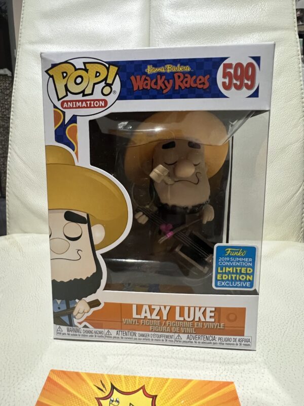 Lazy Luke funko pop!